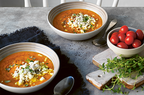 Morot- och saffranssoppa